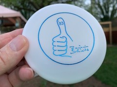 1993 Benjamin Unknown Innova Ontario MINI Disc Golf #354 (Free Frisbee Pin)