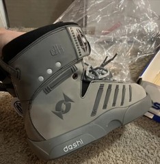 Deshi Dk2 Aggressive Inline Skates US Size 12 Boot Rollerblade Grey SUPER RARE!!