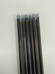 Easton 5.0 300 spine Carbon Arrow Shaft Set w/ 50gr titanium Inserts (6)