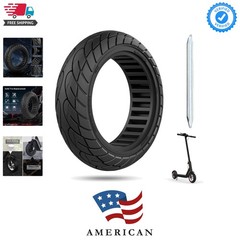 60/70-6.5 Scooter Tire, 10×2.50 Solid Scooter Tire 10 inch Electric Rubber Tu…