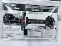 Axcel – LANDSLYDE – Carbon Pro Slider Sight w/AccuStat II Scope – 2 Pins – .019