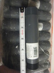10 yes 10 Pipe Fitting, PVC Nipple, Schedule 80, 1″ x 6-In. -405-060