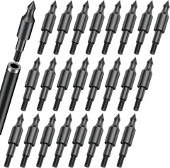 24pcs 5/16″ 125 Grain Steel Archery Field Tips Screw-In Points Compound Bows