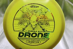 New Discraft Ledgestone 2023 Sparkle GLO Z Drone Midrange Golf Disc 177+ Grams