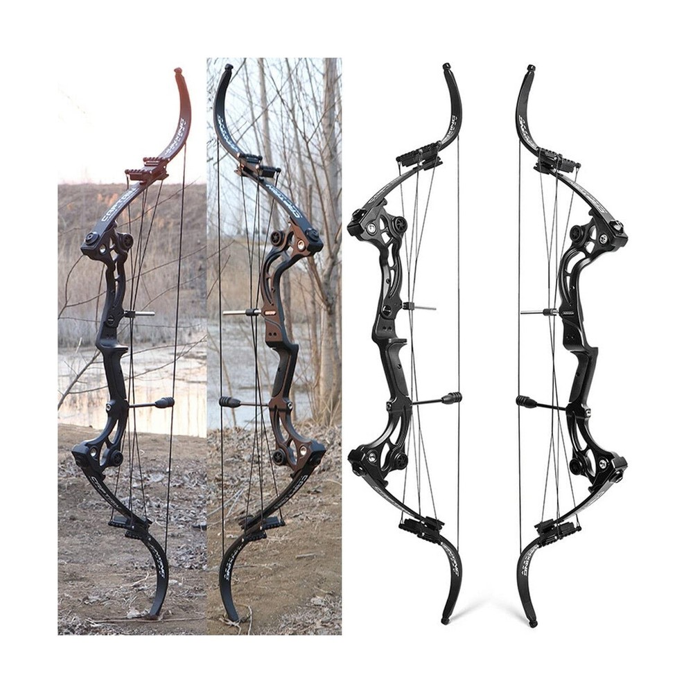 ZSHJGJR Recurve Bow American Hunting Bow 320FPS Draw Weight 40-55lbs Adjustab…