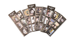 Korea Everland Baby PANDA BEAR Fubao Family Film Sticker 3 Set-9 Sheet