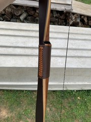 Excellent MARTIN ML 10 Long Bow Custom wrapped Handle 60# at 28″ length 68″