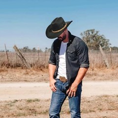 Cattleman Cowboy Hat for Men and Women with 3.74 Inch 7 1/8-7 1/4 Dark Black