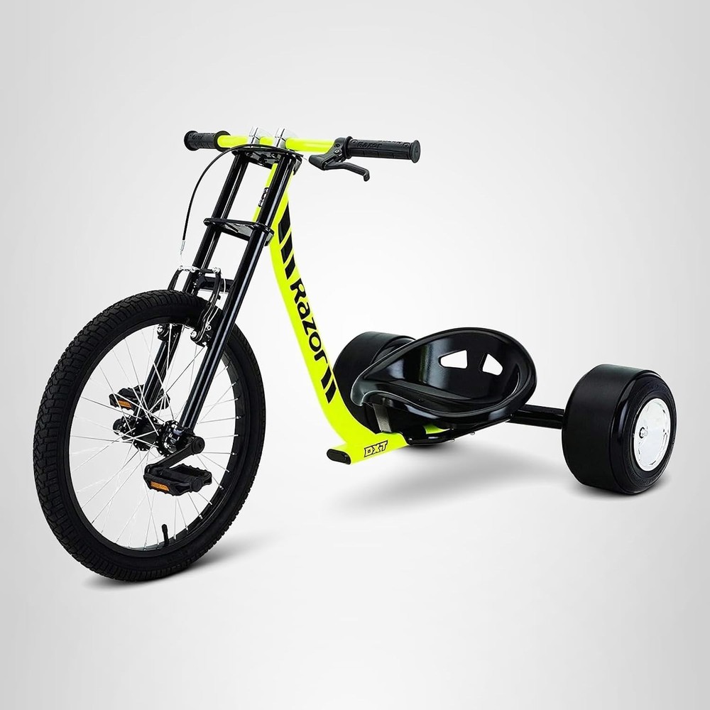 DXT Drift Trike Yellow, One Size