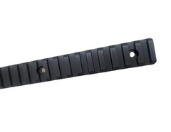 25 Slot 10.25″ Long Picatinny Rail Section W/4 Mounting Holes for Accessories