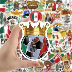 Assorted Mexican Flag Sticker Pack – 20 Pcs – Decals for Laptops Phones