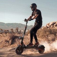 iScooter iX5S 11″ Offroad Electric Scooter 1000W 48V15Ah Folding E-Scooter 28MPH