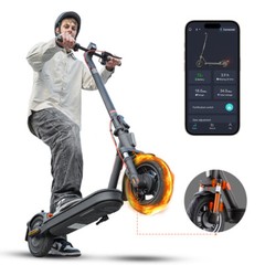 Electric Scooter for Adults, 10″ Tires, Max 28 Miles Ranges,Top Speed 20 mph