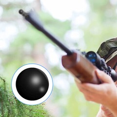.68 Cal 100T Rubber Balls Ammo Paintballs Training Defense Marker Fit Umarex T4E
