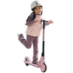 Lightweight GKS Mini Scooter for Kids 6-12 with Anti-puncture Tires & 150W Motor