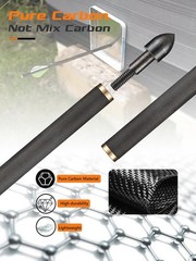 20″ 6/12pcs Crossbow Bolts Arrow Broadheads Archery Target Hunting Shooting