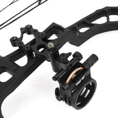 Compound Bow 5-pin Sight 0.019»Optical Fiber Micro Adjustment CNC Aluminum RHLH