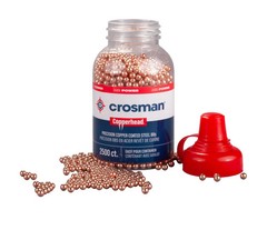 Crosman Copperhead BBs 4.5mm Copper Coated Steel 2500-Count