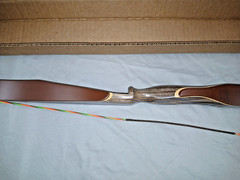 CHARRON ARCHERY – CUSTOM LONGBOW 60″AMO LEFT HAND @ 40#