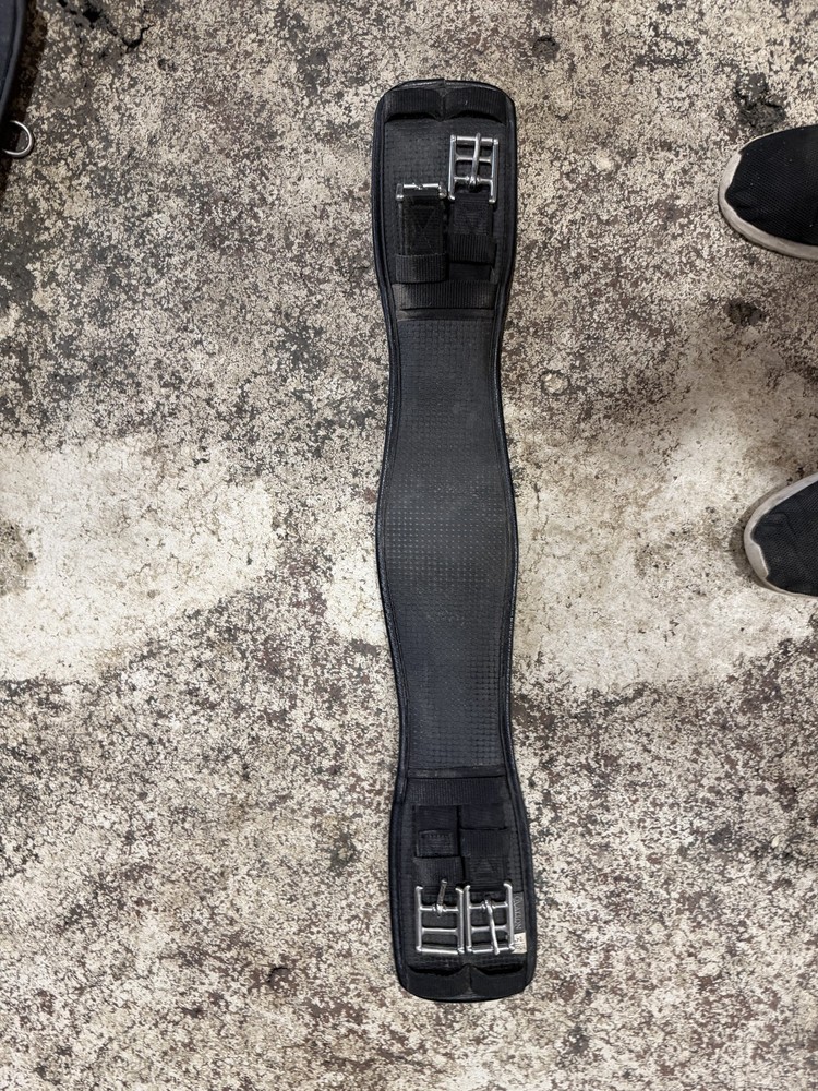 Used black Ovation Dressage girth 24″