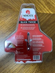 Swhacker Crossbow Broadheads 219 2 Blade 1 3/4 Cut With Practice Tip