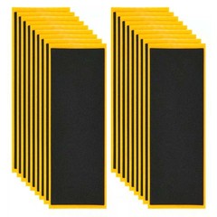 ACFELLE Fingerboard Grip Tape, PRO Quality 8 Sheets Foam Black Normal, 8pcs