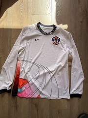 (RARE) L Nike SB USA Skateboarding LS ADV Jersey KIT FD6332-100 Mens Tee Shirt
