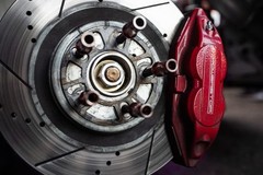 Power Stop Rear S5010 Pair of High-Temp Red Powder Coated Calipers for Buick …