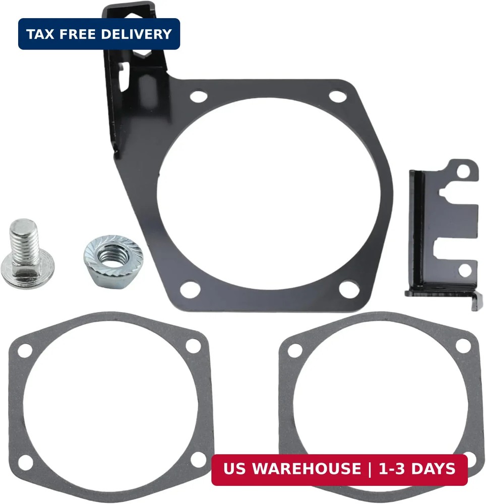 Throttle Cable Bracket 4-Bolt for 92MM-102MM Intakes Replacement for LS LS2 LS3