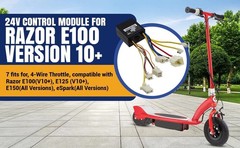 Razor E100 Scooter 24 Volt Controller – with 7 Connectors for Razor E100 and