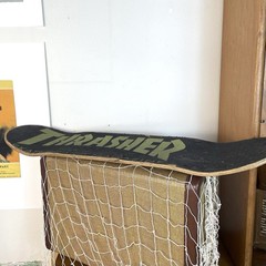 Thrasher Magazine Skateboard Deck Trashed Destroyed For Use, Display, Home Decor