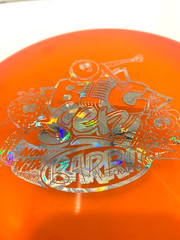 Discraft Buzzz, Big Sexy Barri edition, Cryztal plastic, 177 grams, Orange, new!