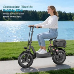 749W Off-road Electric Scooter, 48V 15A Large-capacity Battery, 35 Miles