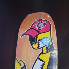 Krooked Ray Barbee Shaped Skateboard Deck 9.5” new in plastic FREE SHIPPING