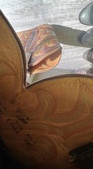 Tony Lama Preban African Exotic Skin “Print” 9.5b