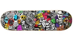 10Pcs Skateboard Stickers Bomb Vinyl Laptop Luggage Decals Dope sticker