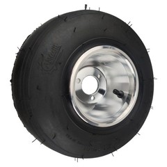 1/2X 10×4.50-5 Go Kart Front Slick Wheel Rim Tire 5″ Drift Trike Racing Cart ATV
