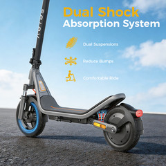 Electric Scooter for Adults 650W Folding Commuting E-Scooter w/ APP 20MPH Speed