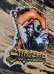 Supreme Grim Reaper Art Dealer Hologram Sticker SS26