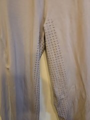 TURNHIER Equestrian khaki Poly Stretch Legging Horse Riding Pants. Ladies L
