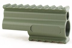 Crosman 2240 Grips Dual Rail Kit Right Hand Target Grip Picatinny 20mm OD Green
