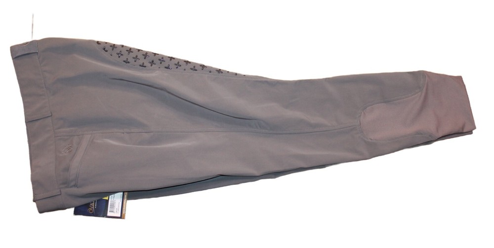 Ovation Celebrity Ultra Full Grip Breeches – Ladies’ Charcoal Gray SZ 34 R
