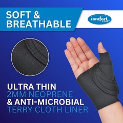 Comfort Cool CMC Thumb Brace – Restriction Splint for Arthritis & Tendinitis Rel