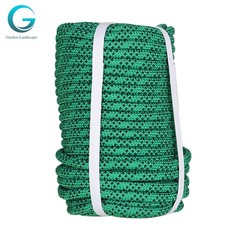 3/8 In × 100 Feet Braided Rope 3520Lbs Breaking Strength Polyester Rope