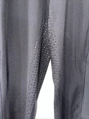 Turnhier Women’s Black Horse Riding Tights With Silicone Grip Size M