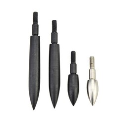 12PK 100-350gr Field Points Arrowheads Archery Broadhead Screw Tips Arrow Target