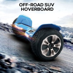 GYROOR Warrior Off Road Hoverboard Self Balancing Scooter w/ Bluetooth Speakers