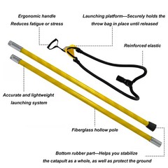 TGrasol Slingshot Arborist Throwline Rope Launcher, High-Accuracy & Effort-Sa…
