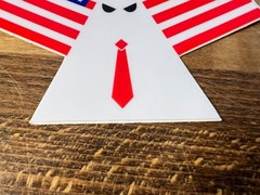 Strangelove Skateboards Oligarchy Prophecy sticker Sean Cliver Don Pendleton Art