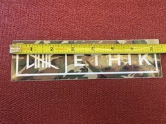 ETHIK Skateboard Glossy Promo Sticker Surfing Surf Skating CLOTHING GEAR CAMO